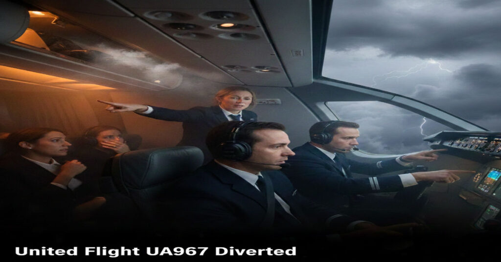 United Flight UA967 Diverted