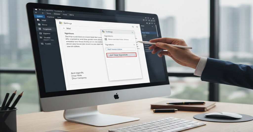 How to Add Signature in Outlook