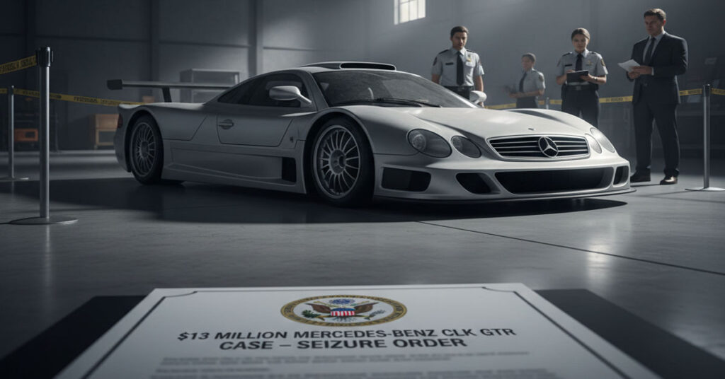 2002 Mercedes-Benz CLK GTR Seized