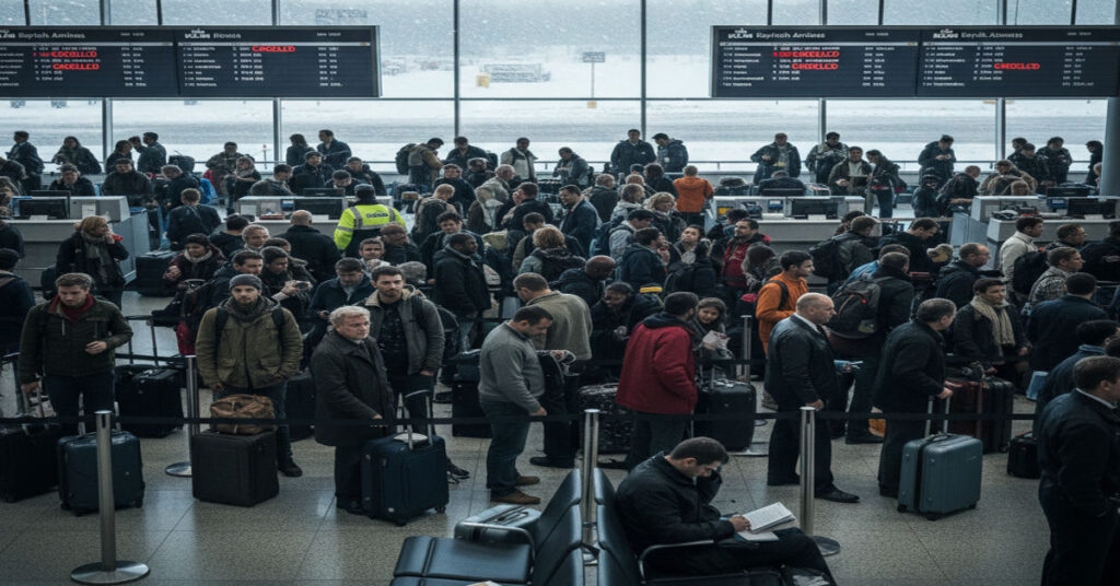 KLM British Airways Flight Cancellations