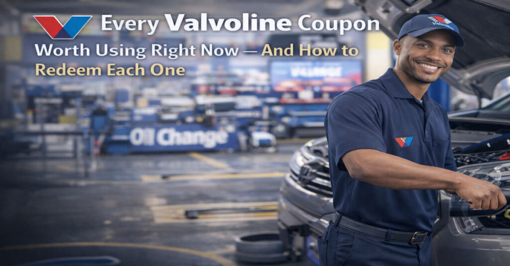 Valvoline Coupon