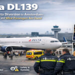 Delta DL139 Venice Atlanta Diversion Amsterdam