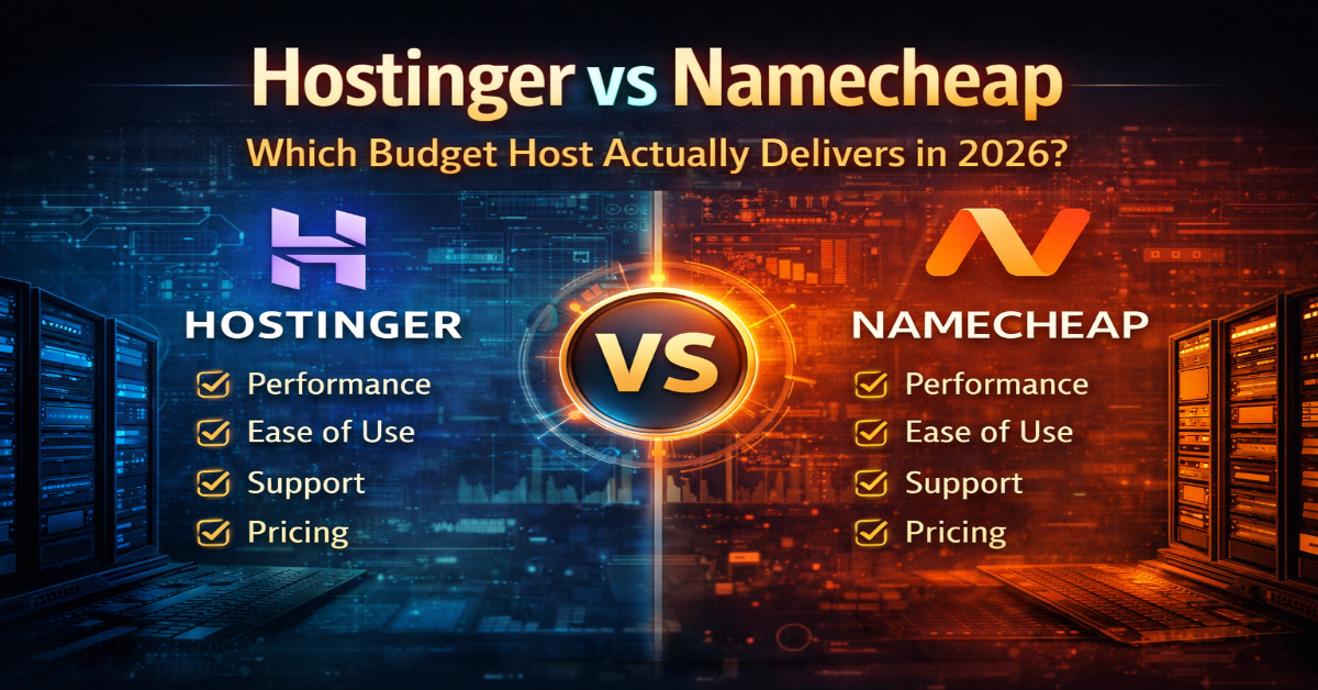 Hostinger vs Namecheap