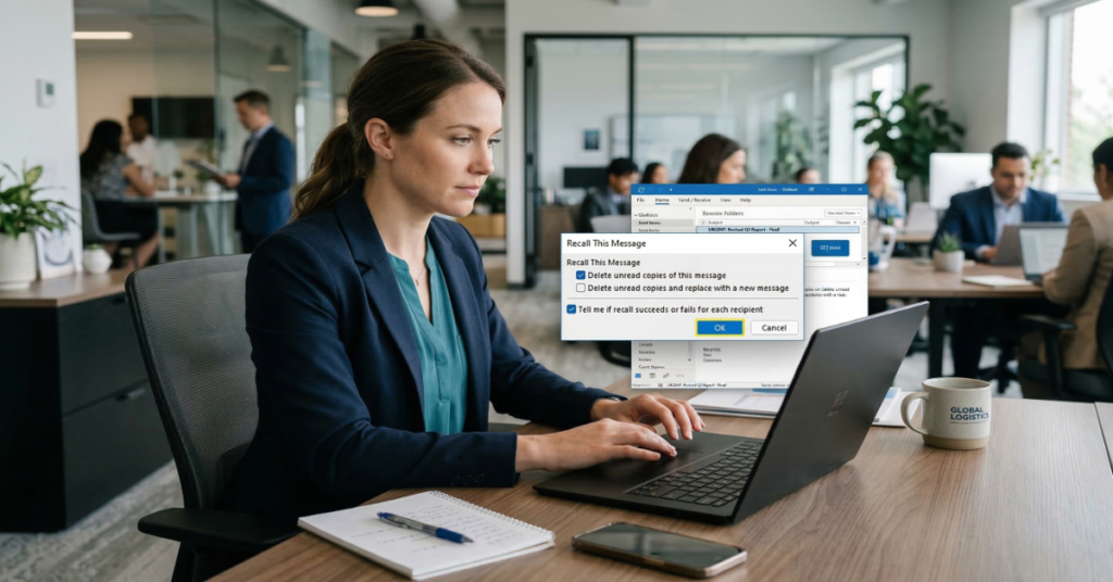 How to Recall an Email in Outlook