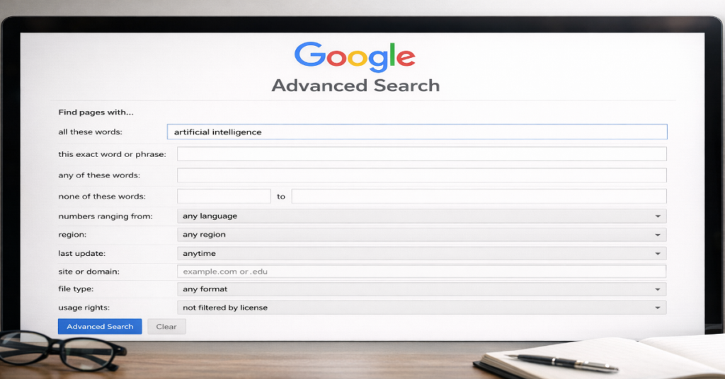 Google Advanced Search