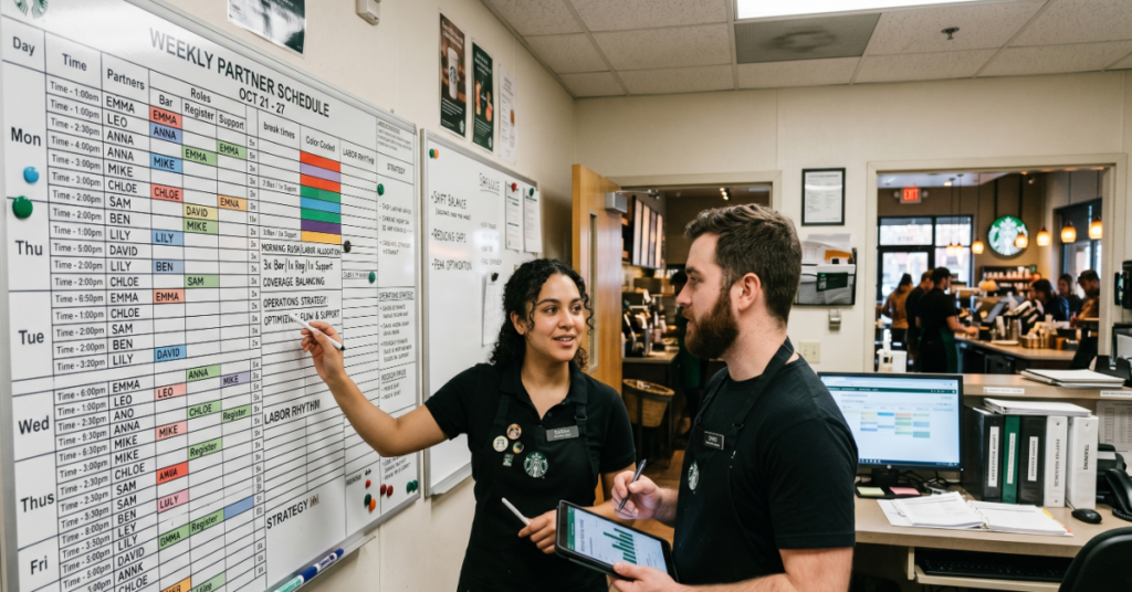 Starbucks Partner Hours